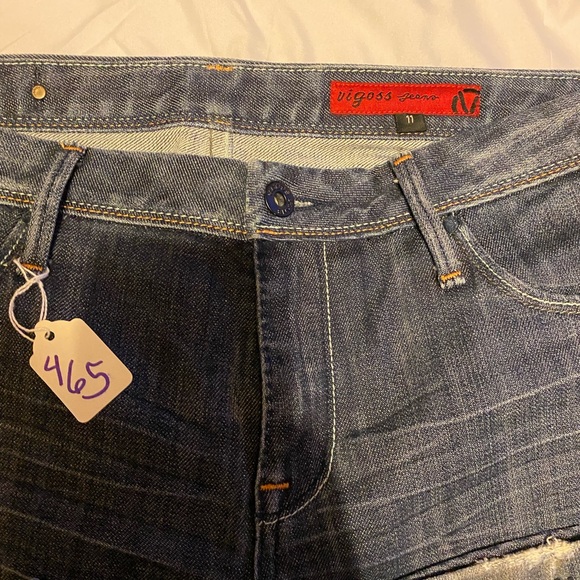 EUC Vigoss Jeans denim jeans. Size 11 juniors. - Picture 5 of 9